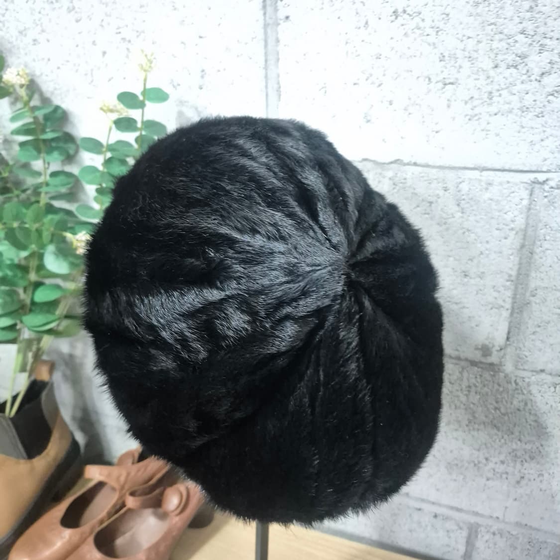 천연 밍크 베레모 상품이미지4