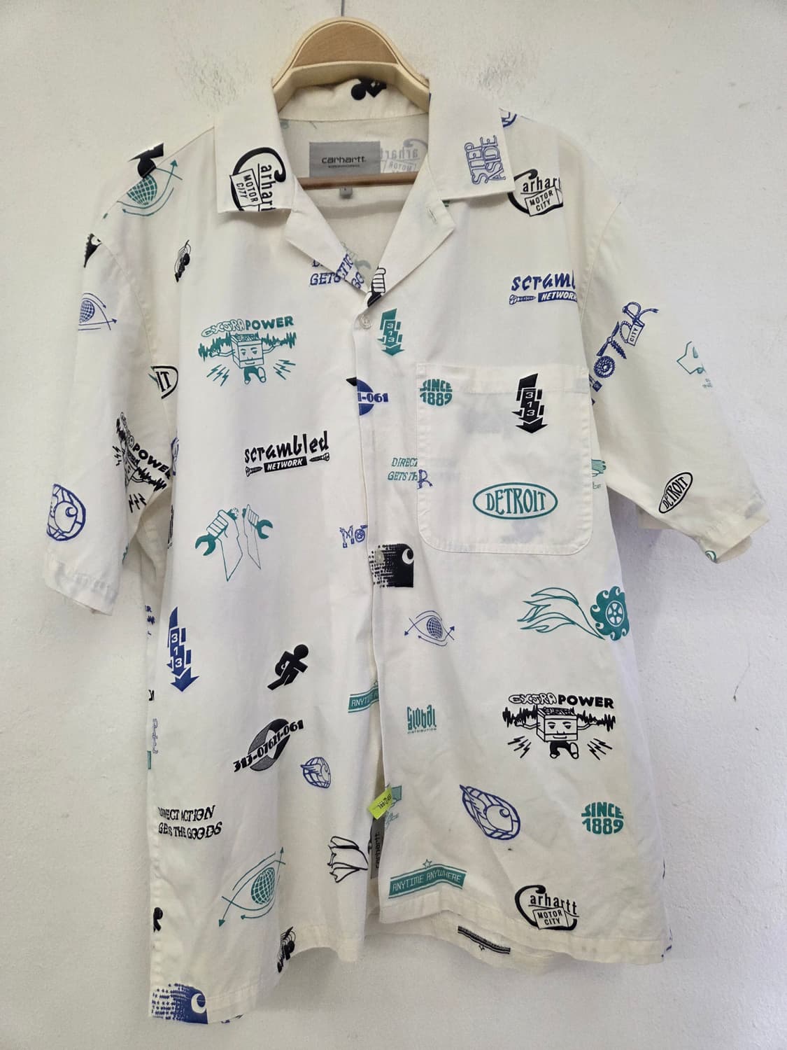 Carhartt 그래픽 반팔 셔츠 L 상품이미지1