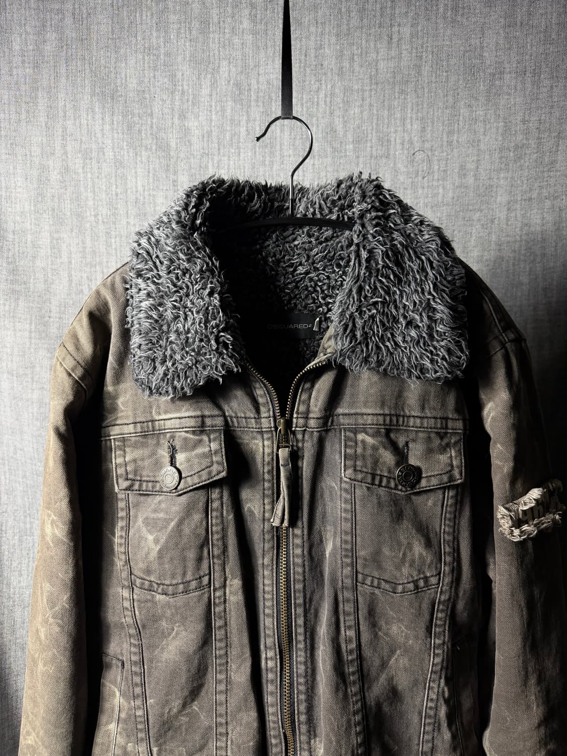 디스퀘어드2 데님무스탕 상품이미지3