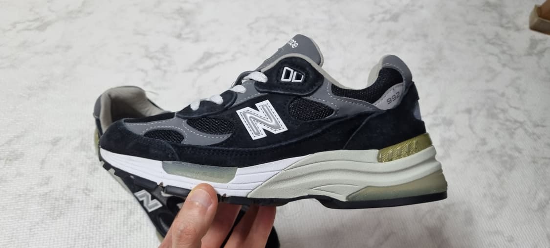 뉴발란스 992 eb 블랙 그레이 230 상품이미지4