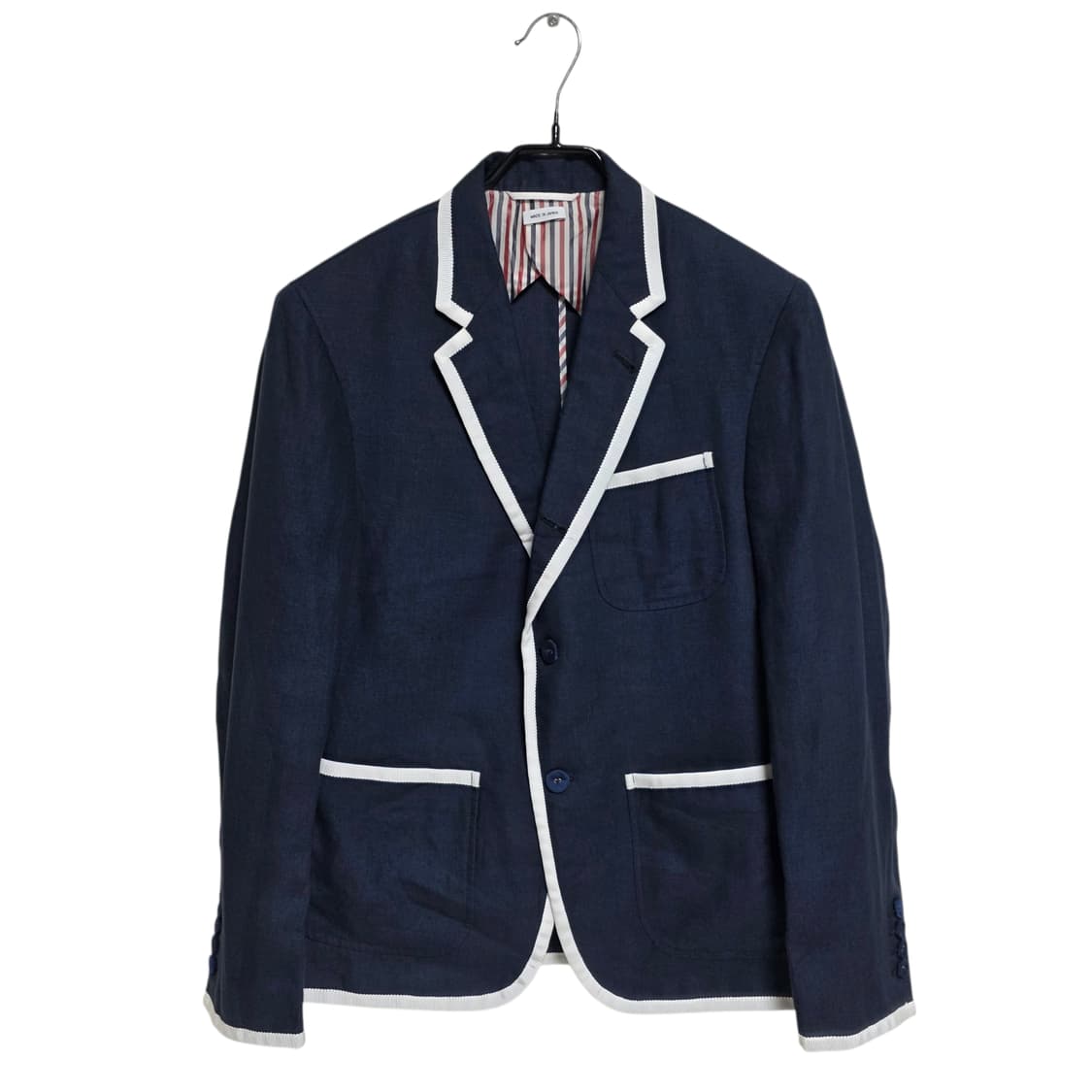 톰브라운 린넨 파이핑 블레이저 자켓 상품이미지1
