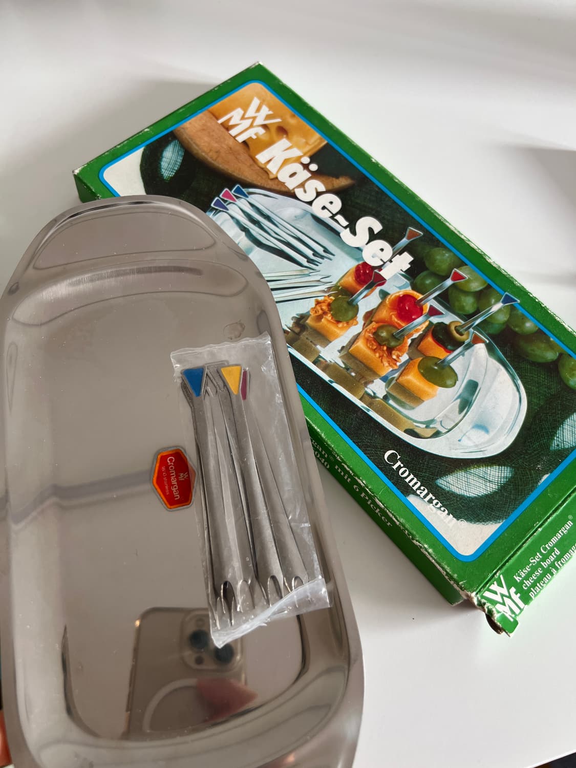 WMF 스테인레스 디저트 플레이트 포크 세트 상품이미지2