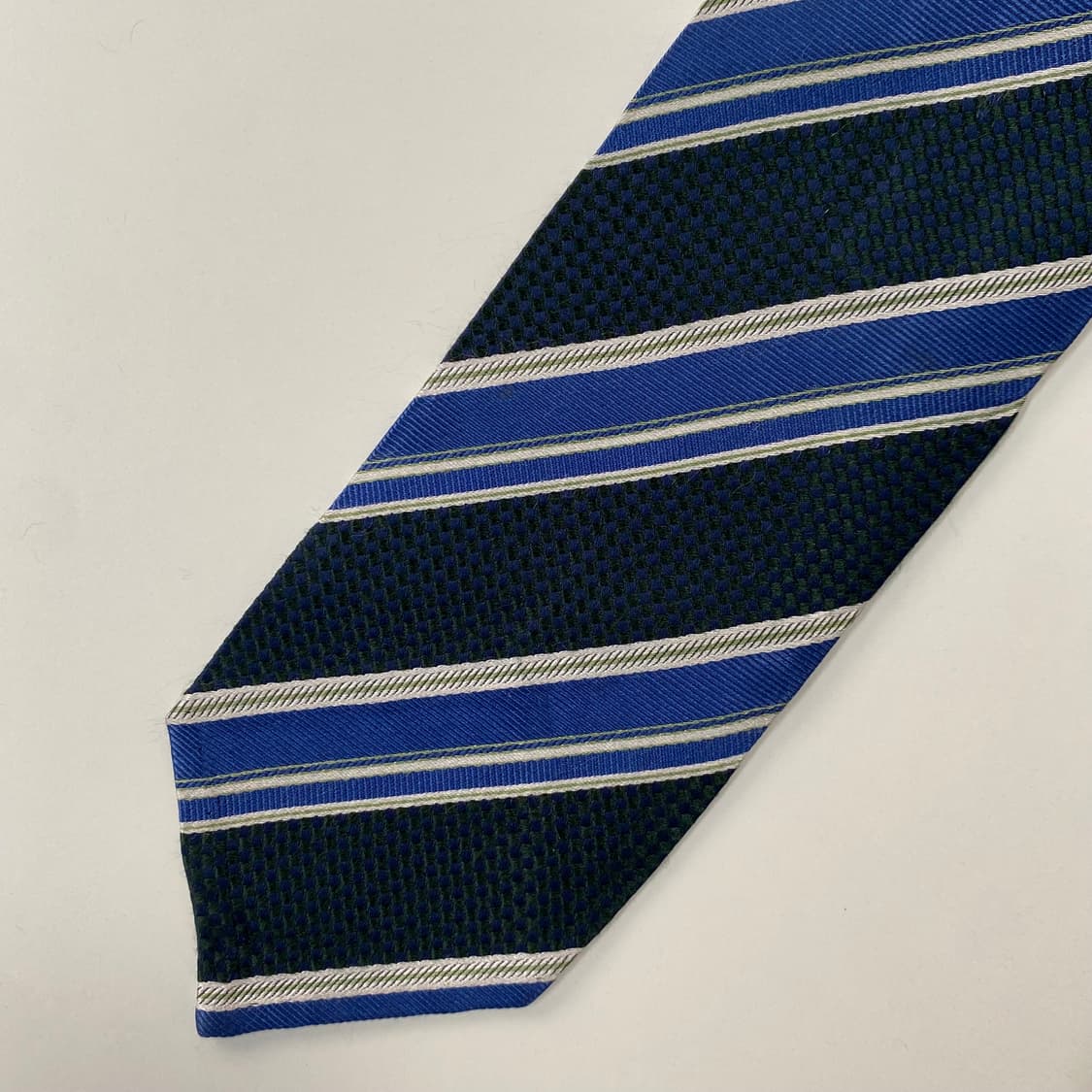 빔즈에프(BEAMS F) 블랙 정품 명품넥타이 7.6cm 상품이미지6