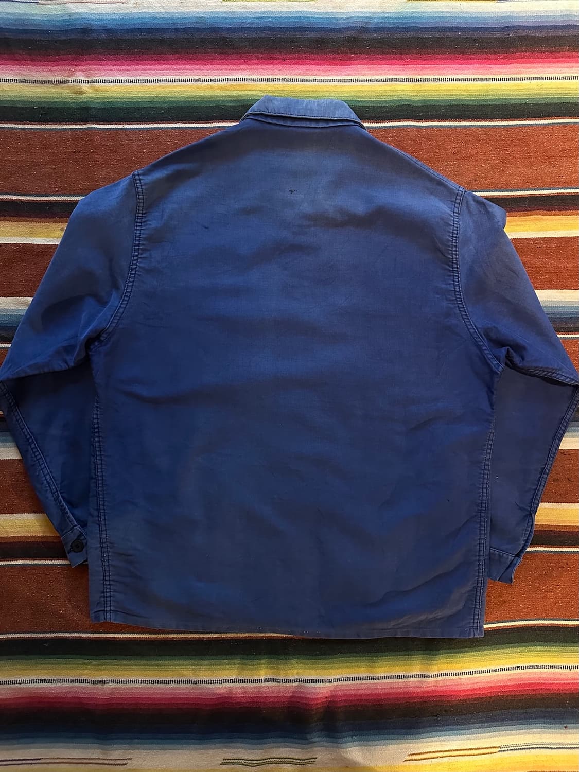 70s Adolphe Lafont 아돌프 라퐁 프렌치 몰스킨 워크 자켓 상품이미지6