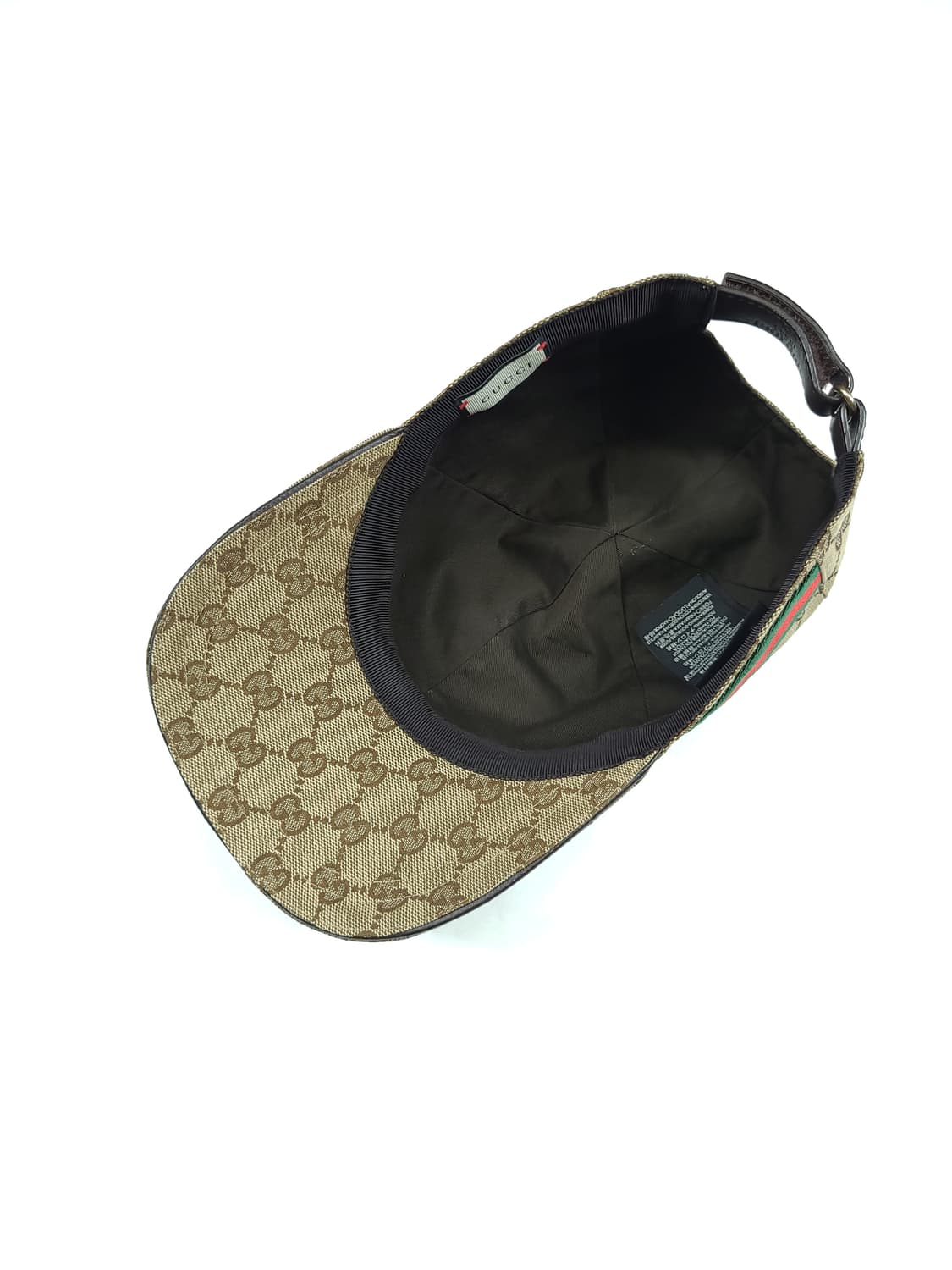 구찌 gg 캔버스 웹삼선 볼캡 모자 상품이미지5