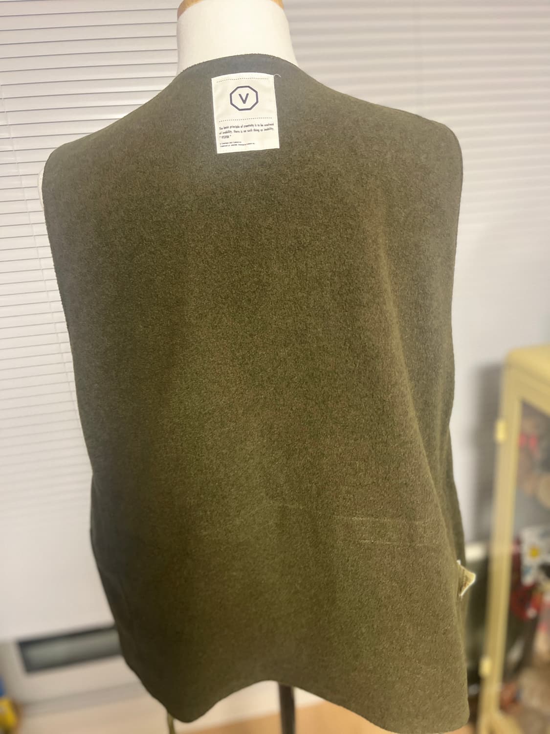 비즈빔 아카이브급 트랜스미터 올리브 베스트 XL 상품이미지8