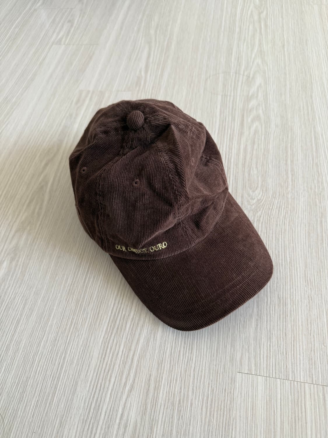 Ouro 코듀로이 볼캡 상품이미지1