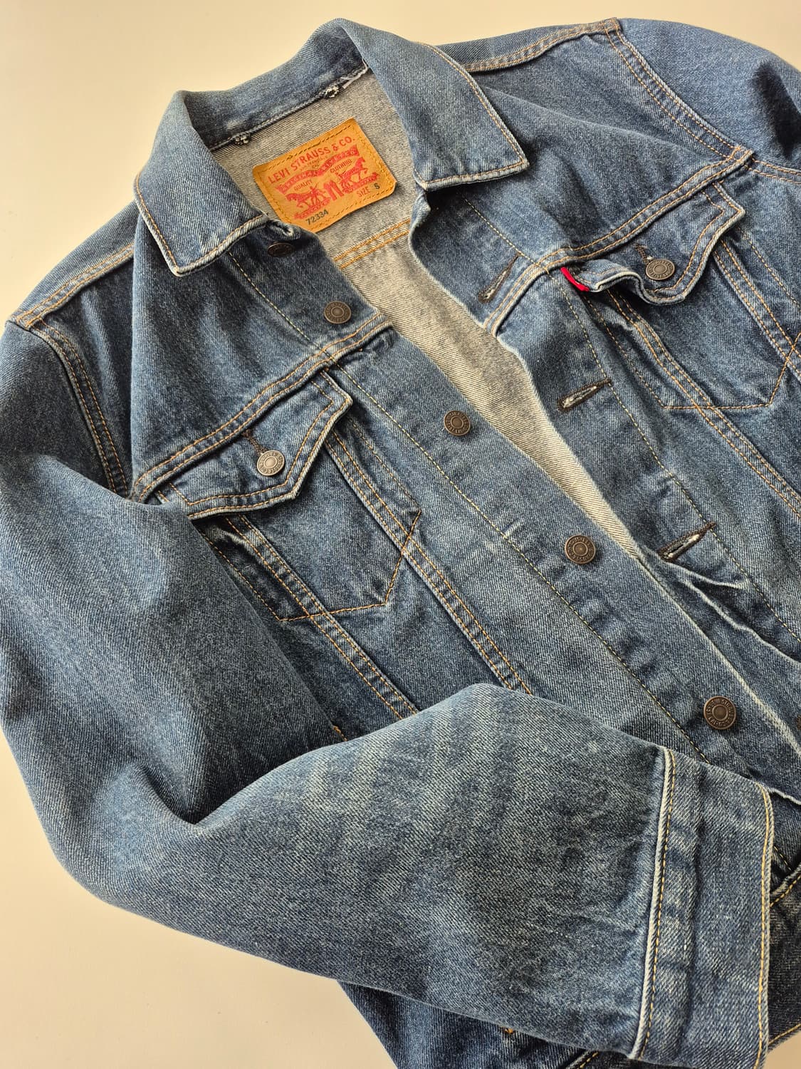 리바이스 데님 기본 청자켓 상품이미지5