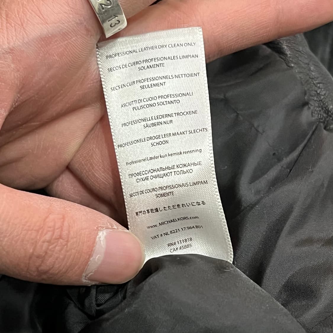  마이클 코어스 리얼레더 자켓 y15426 상품이미지7