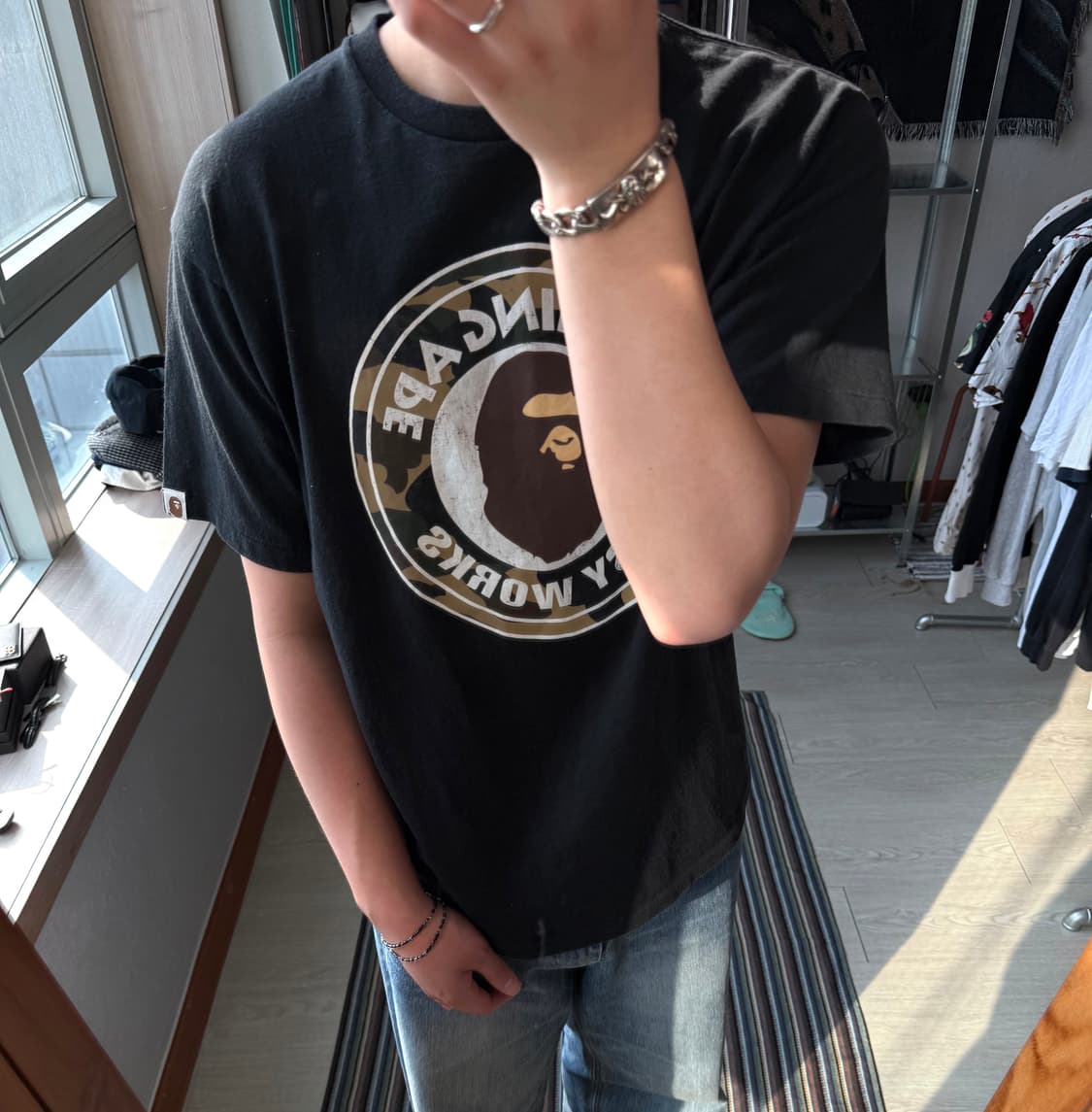 베이프 반팔 티셔츠 상품이미지2