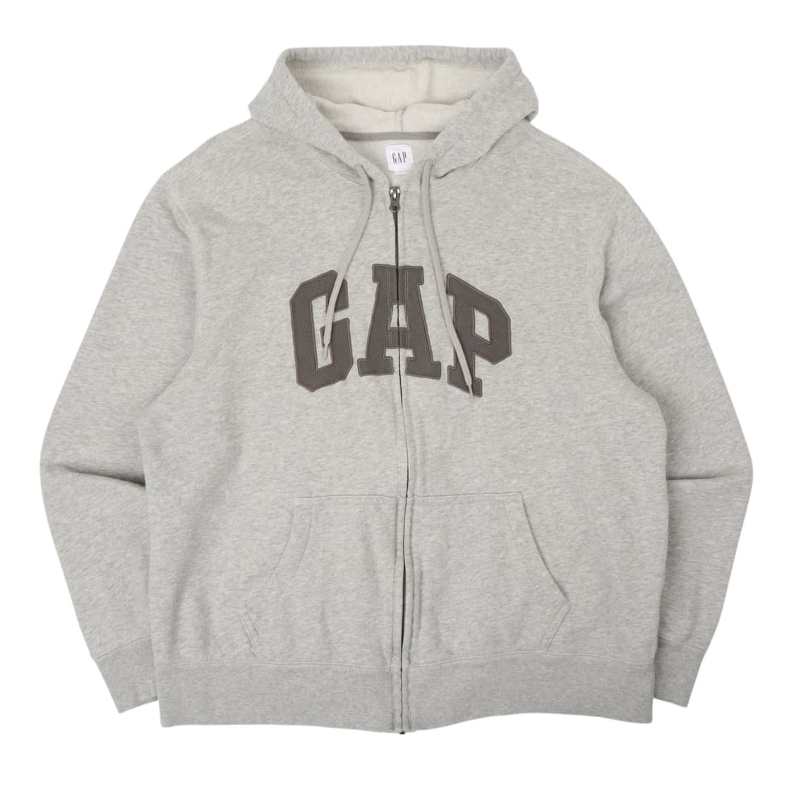 갭 그레이 아치 로고 후드집업 상품이미지1