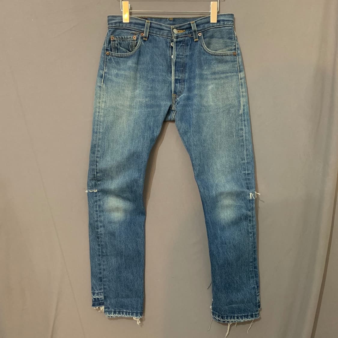 S 올드파크 리바이스 리메이크 절개 데님 청바지 상품이미지1