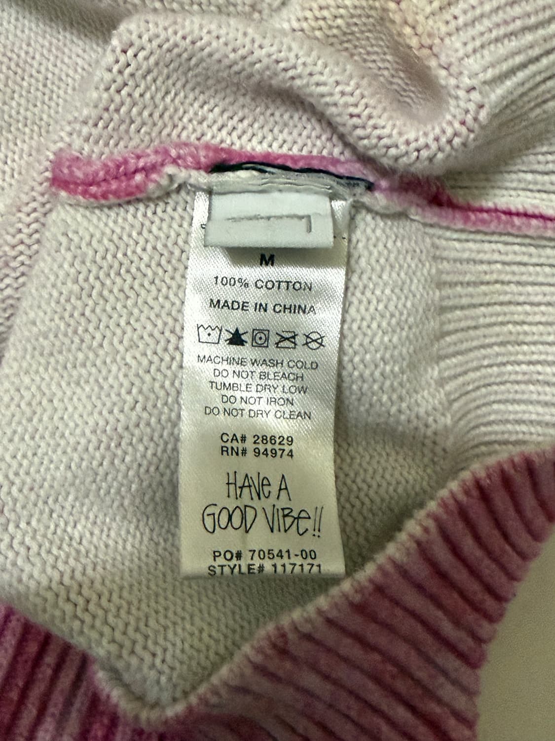 (인기품절/NCT 착용)스투시 퍼 프린팅 니트탑 M 상품이미지6