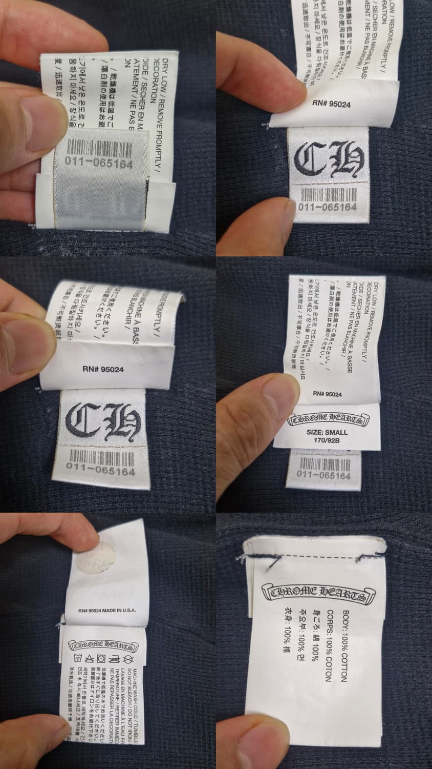 [S] 크롬하츠 F*ck You 써멀 홀스슈 후드집업 상품이미지9