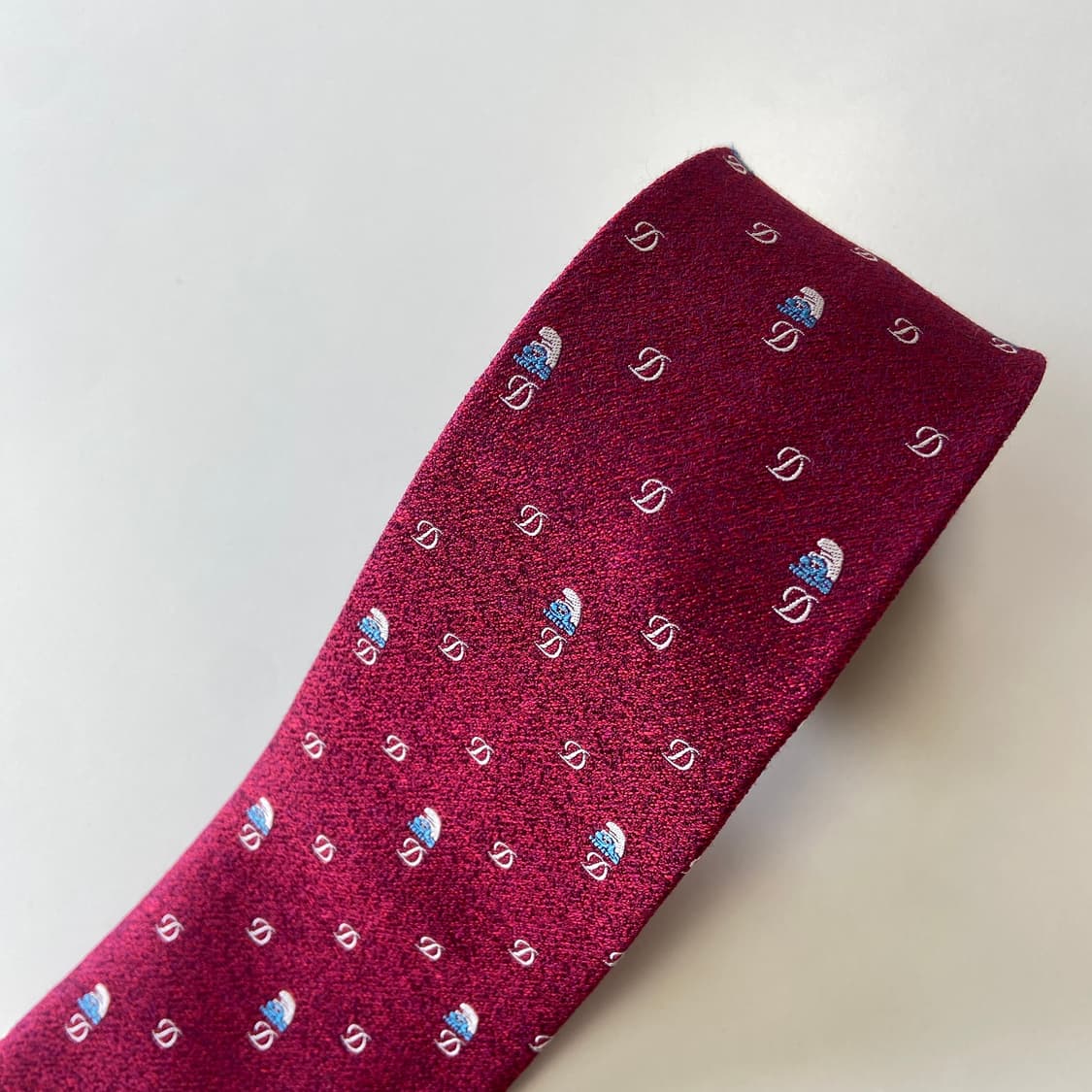 듀퐁 (Dupont) 명품 정품 스머프 넥타이 상품이미지5