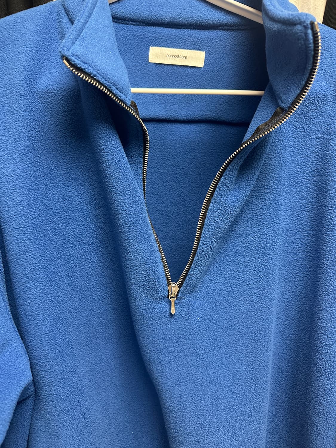 [1] 논노드 하프집업 블루 상품이미지1