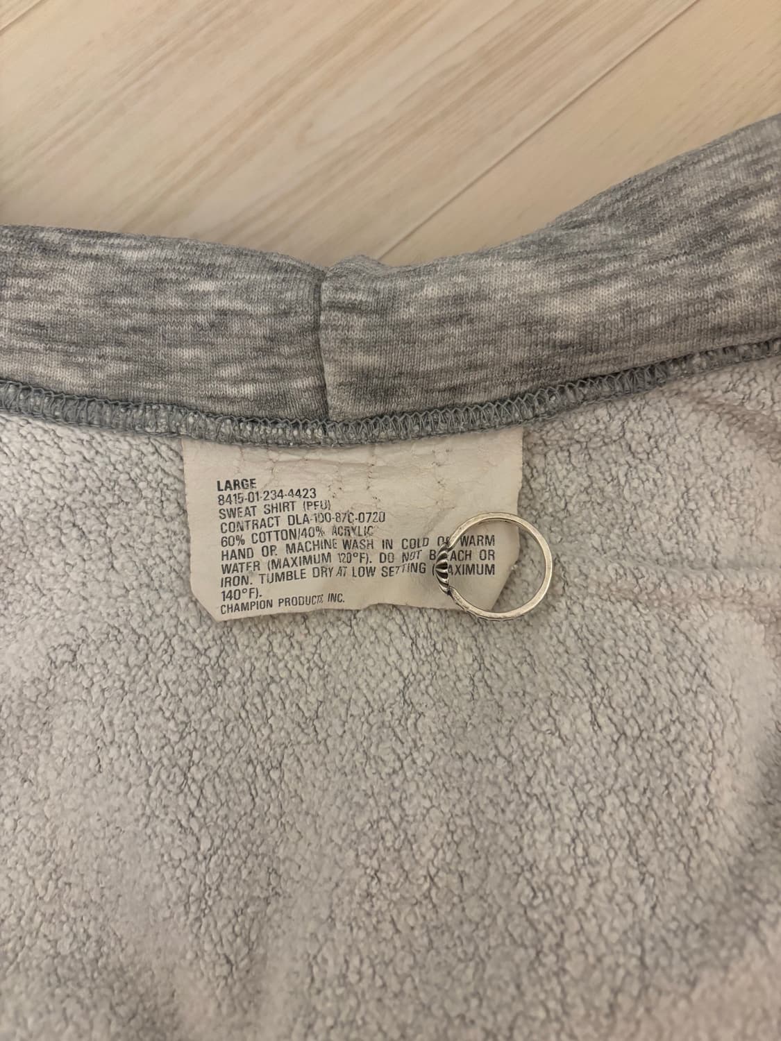 champion 베이스 army 후드집업 상품이미지3