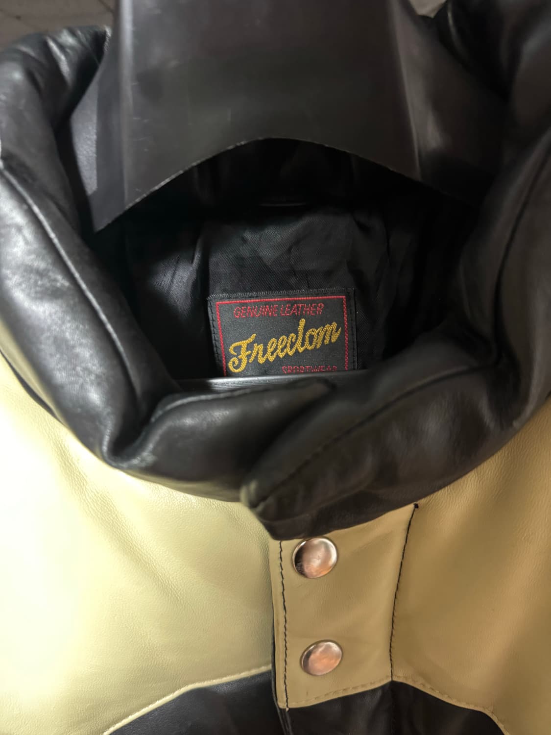 웨스턴 구스 100% 양가죽패딩 상품이미지5