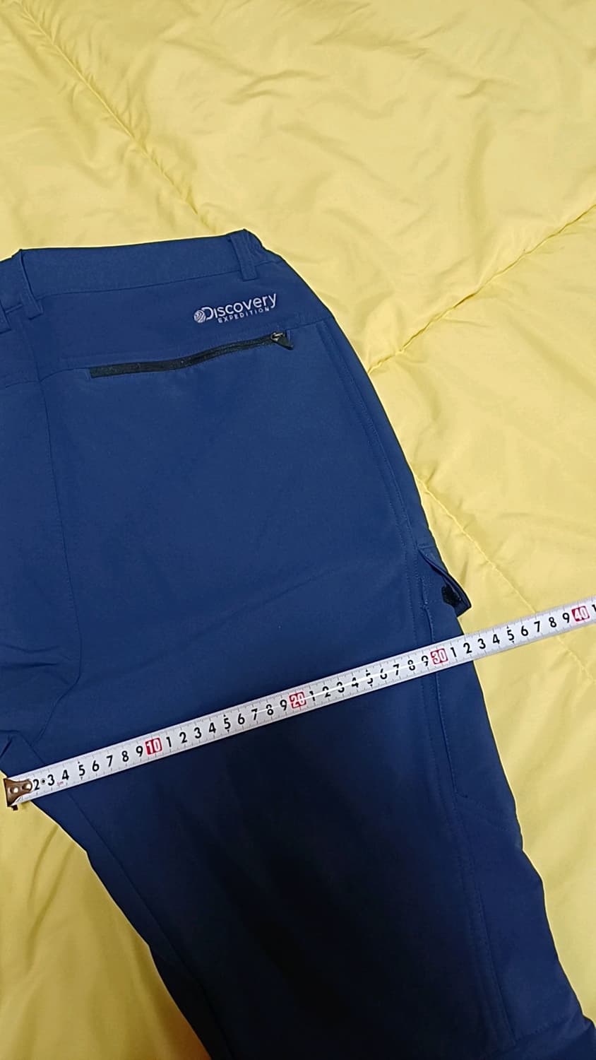 디스커버리 기모카고팬츠 33인치 기장105 상품이미지8