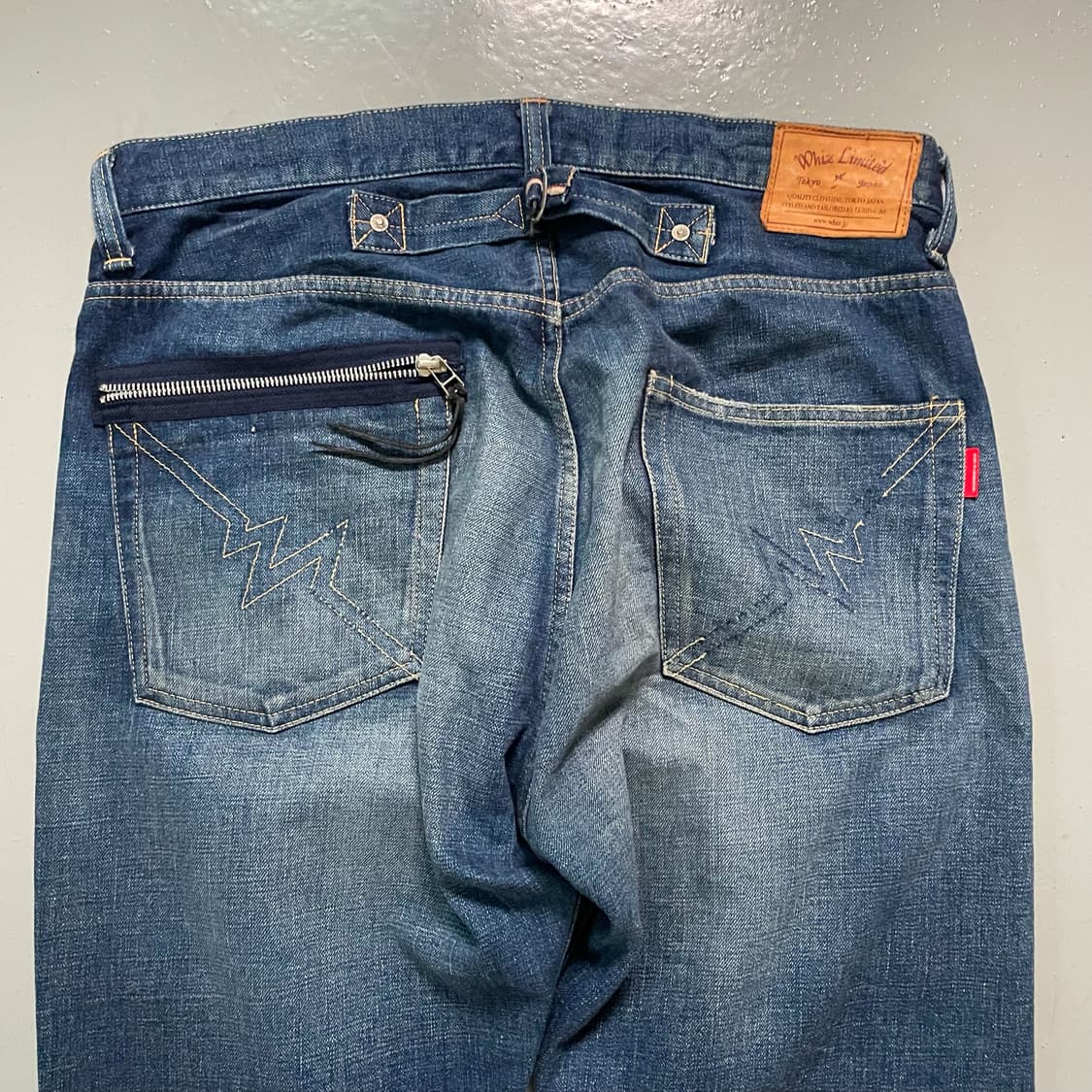 Whiz Limited Back Cinch Selvage Denim 상품이미지7