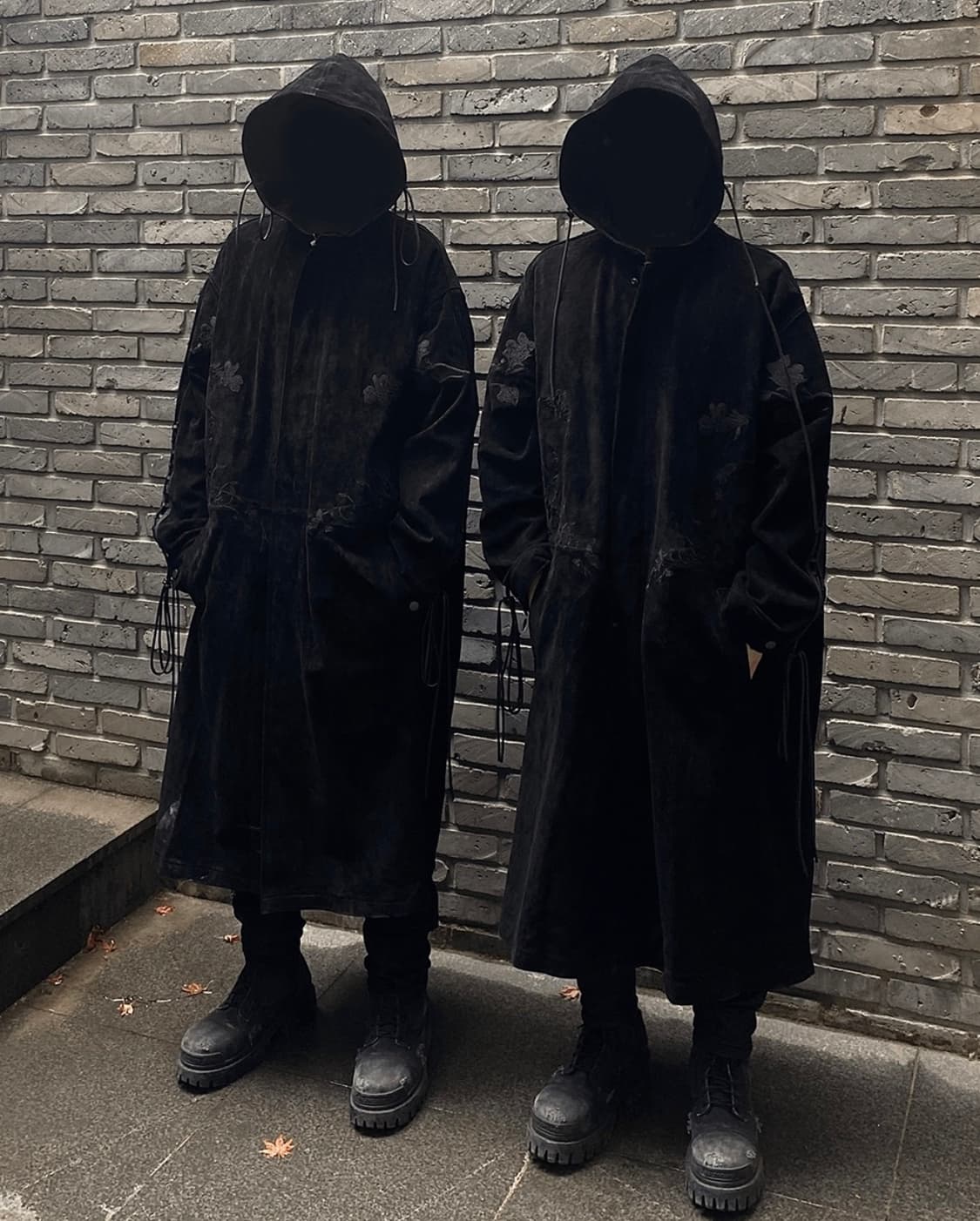 언더마이카 스웨이드 모즈 코트 상품이미지3