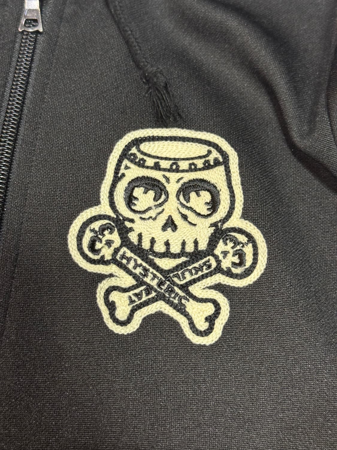 히스테릭 글래머 아카이브 해골 패치 후드 집업 자켓 상품이미지3