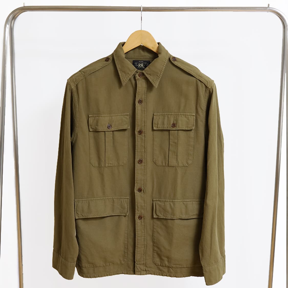 RRL 더블알엘 밀리터리 셔츠 자켓 M 상품이미지2