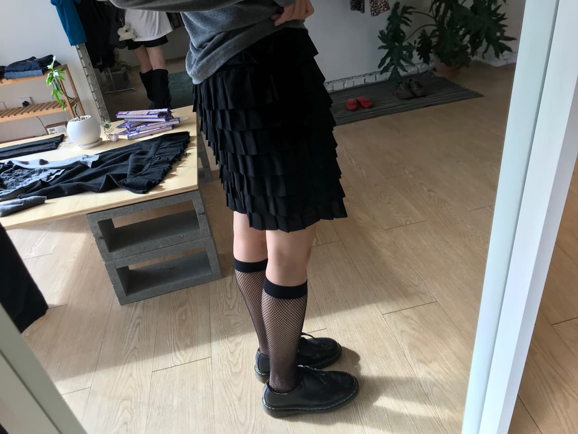Vintage frill skirt 상품이미지5