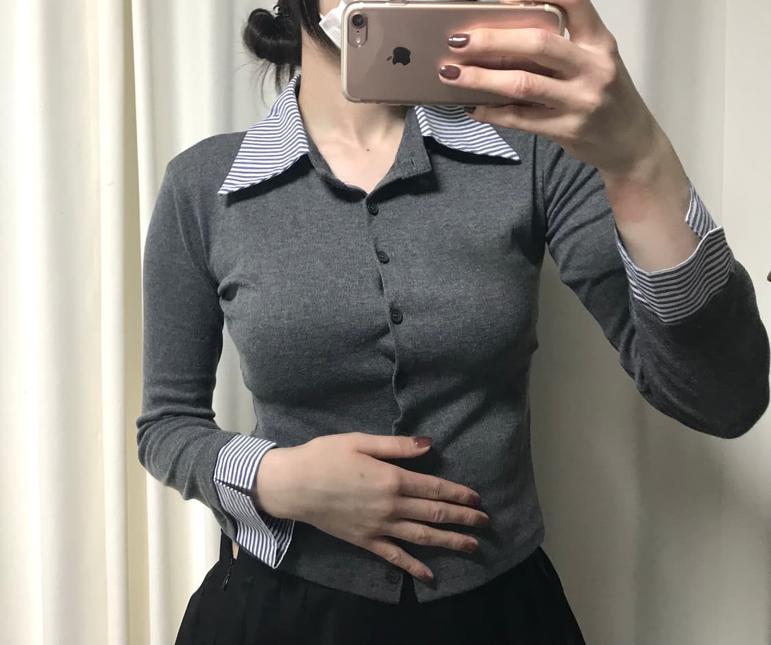 빈티지 레이어드 가디건 vintage cardigan 상품이미지1