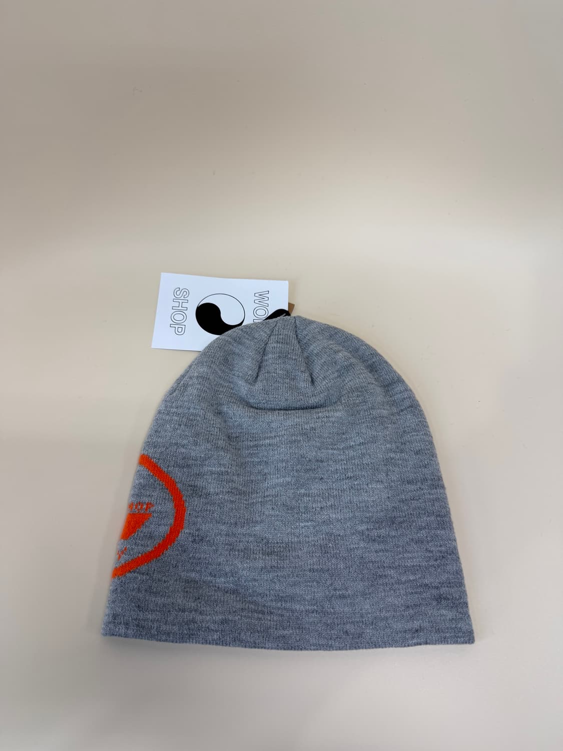 스투시 x 아워레가시 워크샵 로고 오발 스컬 비니 헤더 그레이 상품이미지2