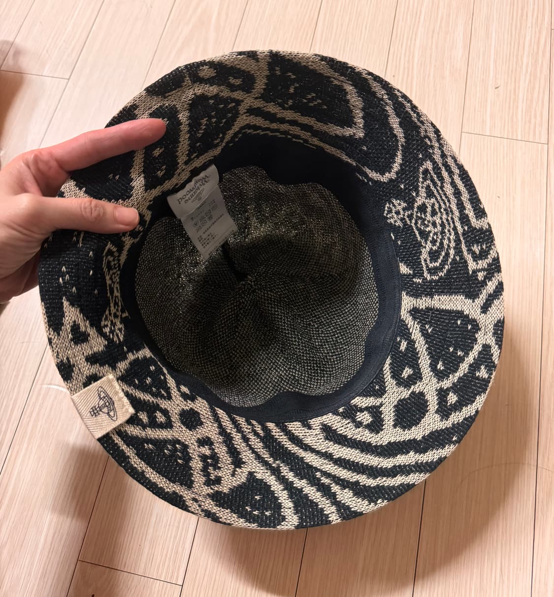 정품 한정판 비비안웨스트우드 버킷햇 모자 엄청가벼움 상품이미지6