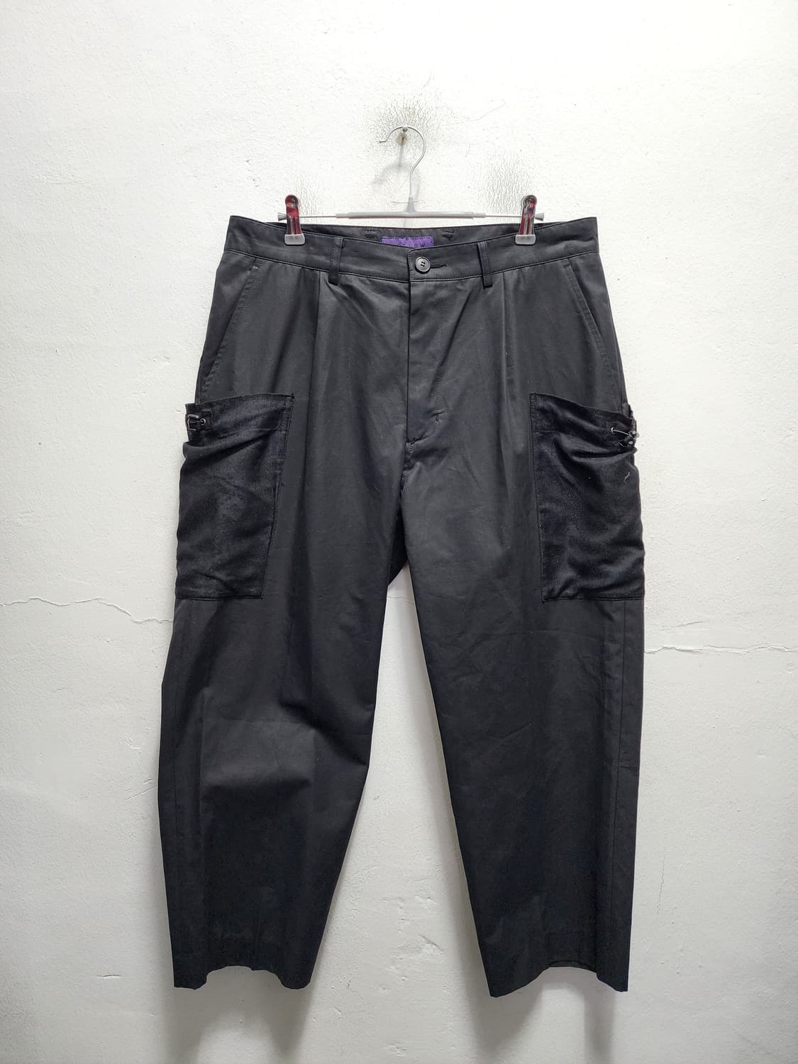 비슬로우 메쉬망 포켓 디테일 8부 팬츠 상품이미지1