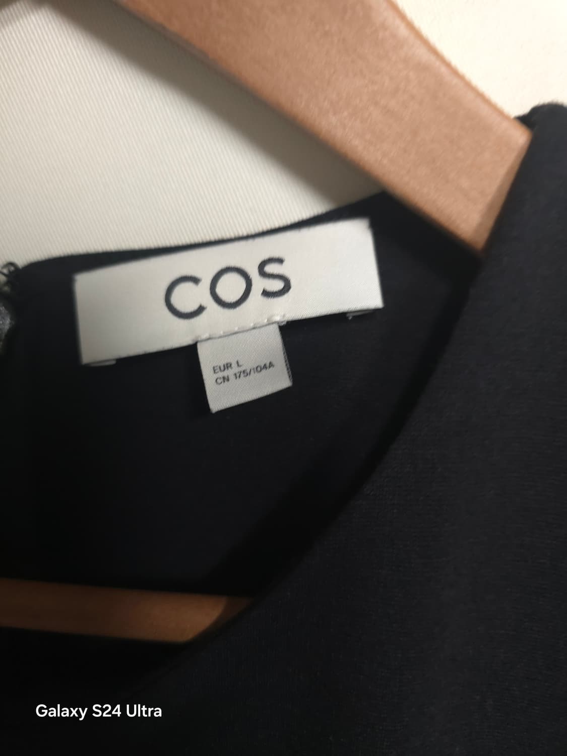 Cos 코스 블랙 언발 셔링 원피스 L ✨️정품✨️
 상품이미지3