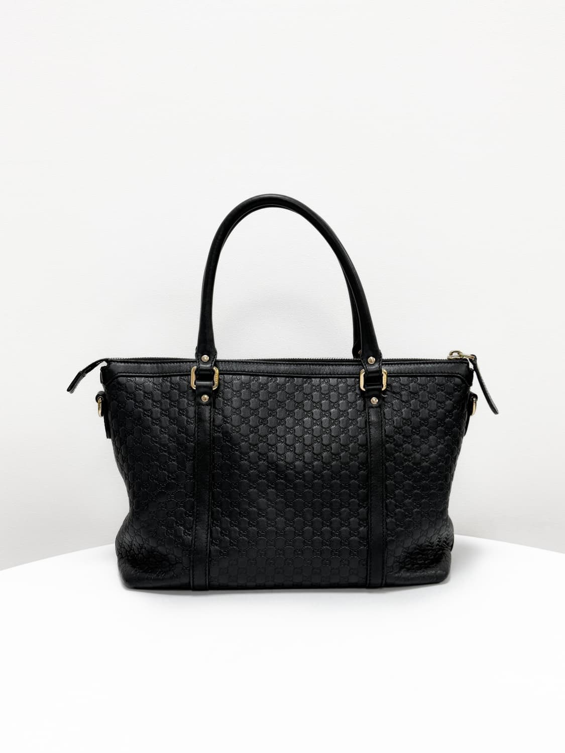 구찌 마이크로 시마 레더 토트백 상품이미지2