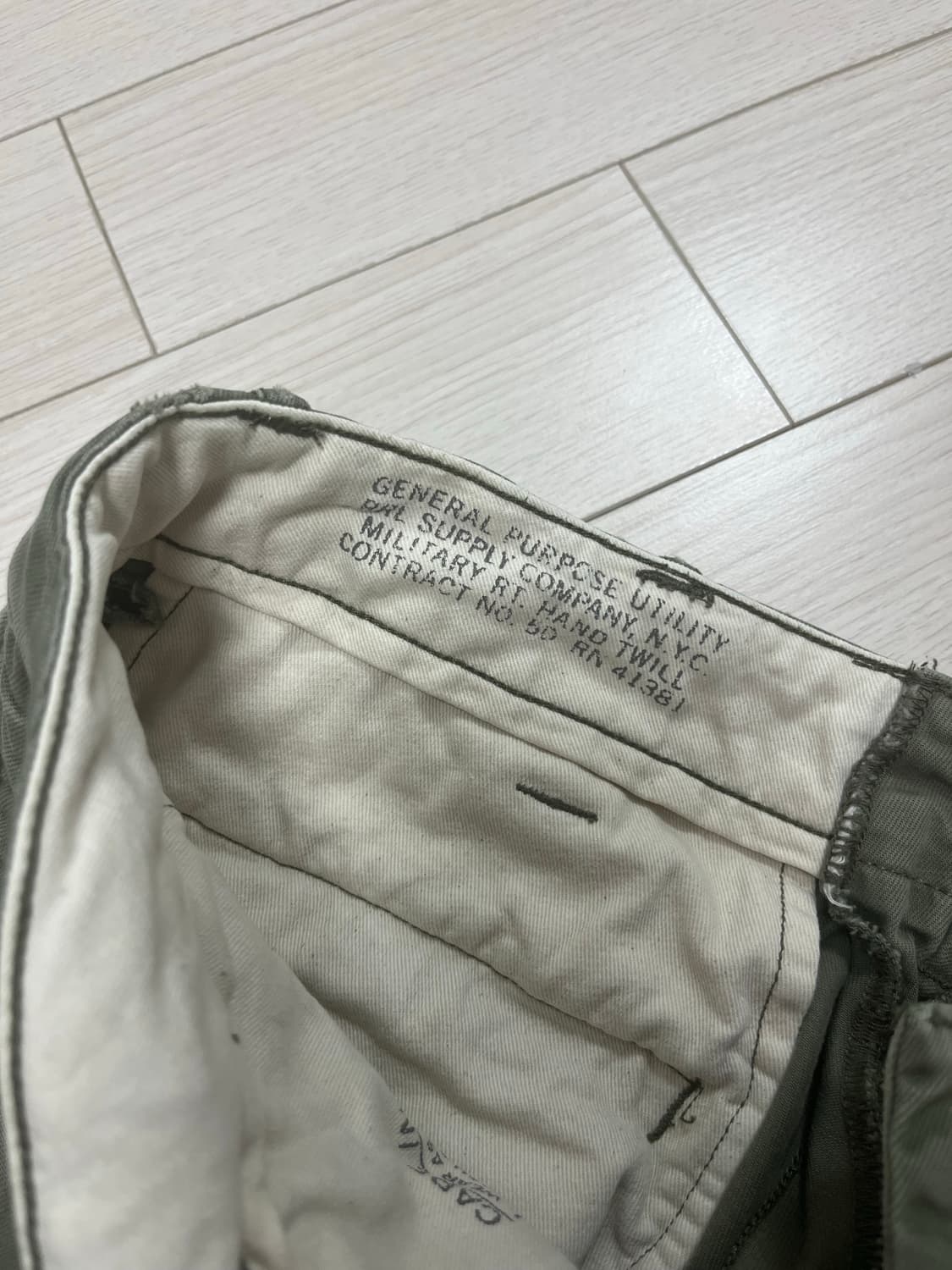 Rrl 오피서 치노 반바지 28사이즈 상품이미지4