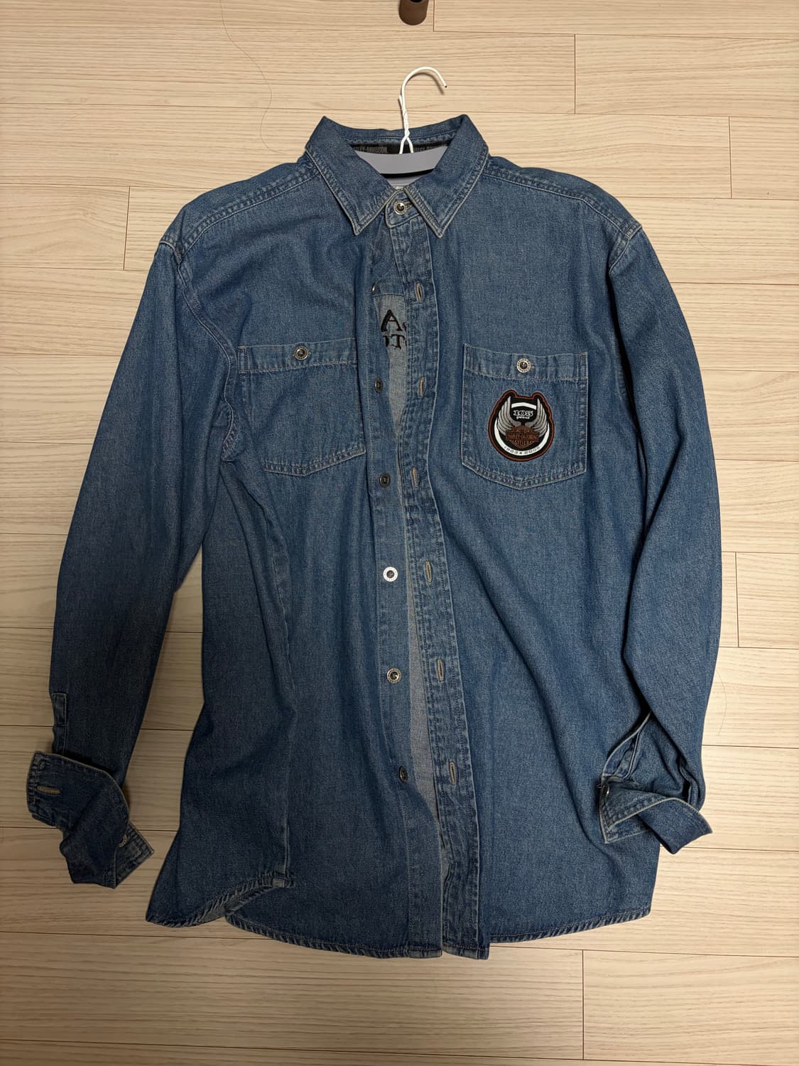 할리데이비슨 청셔츠 m 상품이미지2