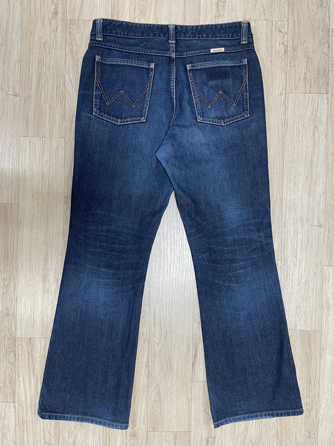 31) 랭글러 재팬 진청워싱 부츠컷 데님팬츠(RRL&LVC&폴로) 상품이미지3