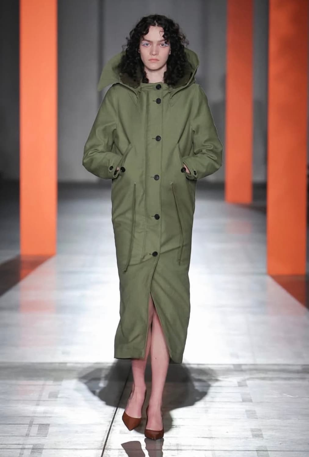 프라다 롱 후드 야상 상품이미지2