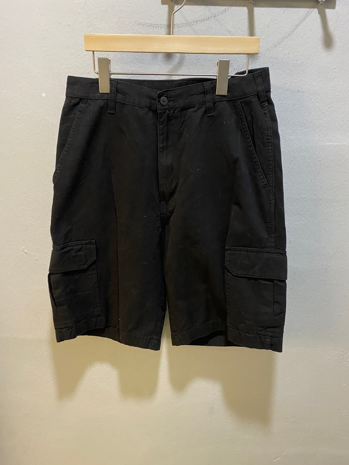 디키즈 블랙 카고 반바지 상품이미지1