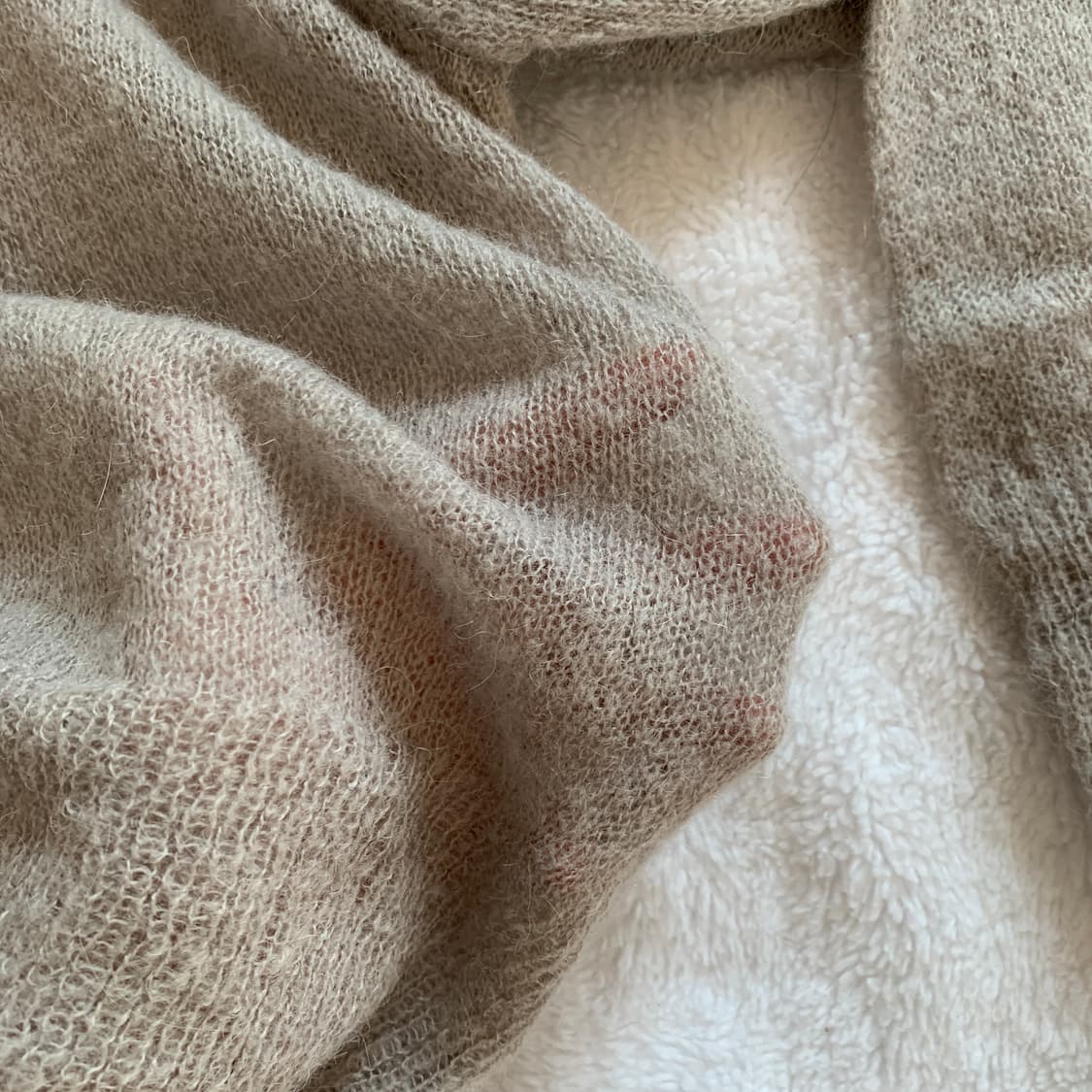 빈티지 LONDON LACE 모헤어 스타일 얇은 라운드 니트 상품이미지7