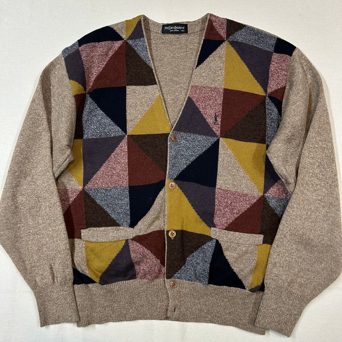 L) YSL 입생로랑 울 가디건 자켓 상품이미지2