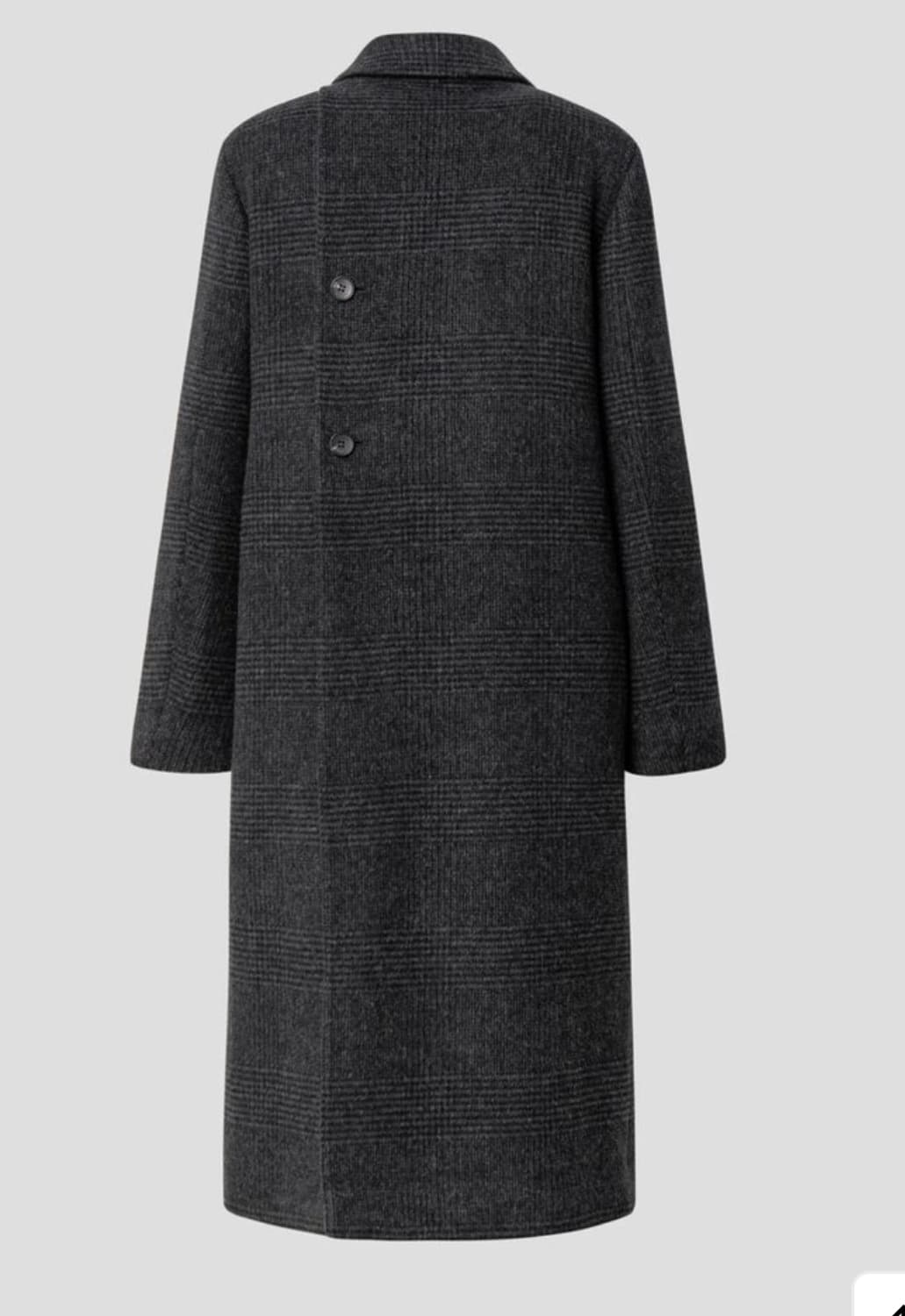 구호플러스  Back Button Tailored Coat 상품이미지5