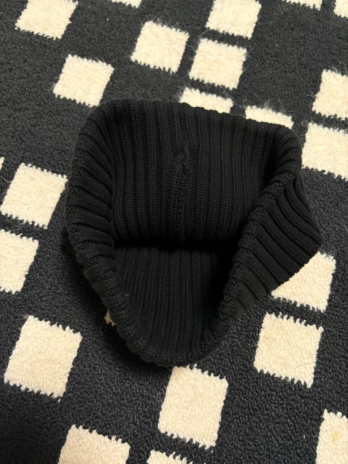 슈프림 오버다이드 비니 블랙 상품이미지3