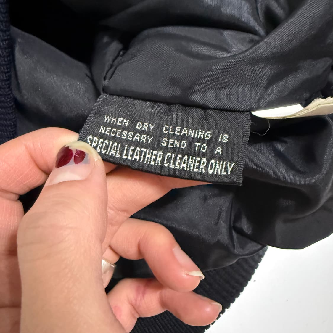 Byrnes&baker A2 레더 봄버자켓  상품이미지6