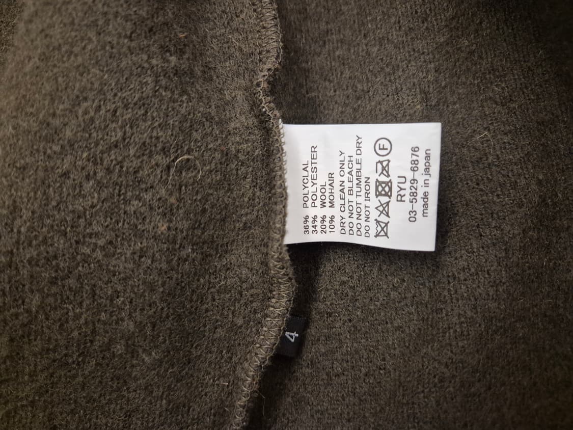 RYU 모헤어 울 로브 코트 상품이미지10