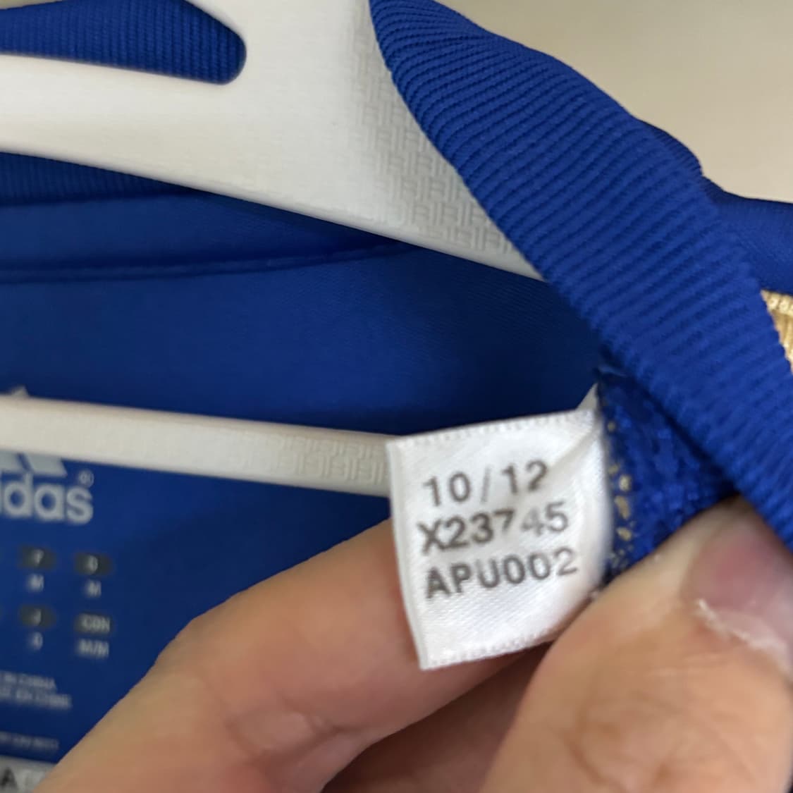 12-13 첼시 홈 유로파 아자르 유니폼 상품이미지9