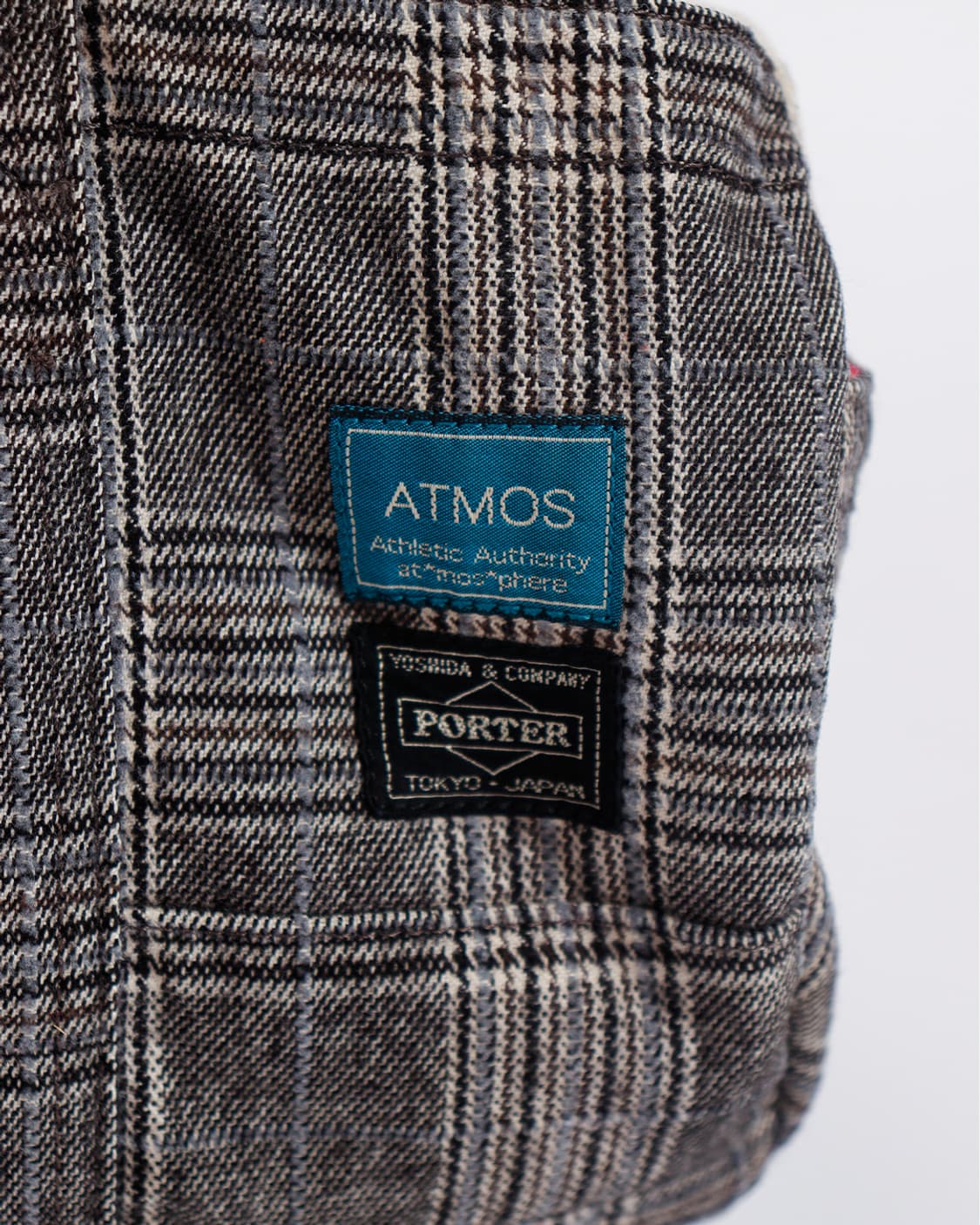 [ATMOS × PORTER] 체크 패턴 2WAY 미니 보스턴 백 상품이미지4