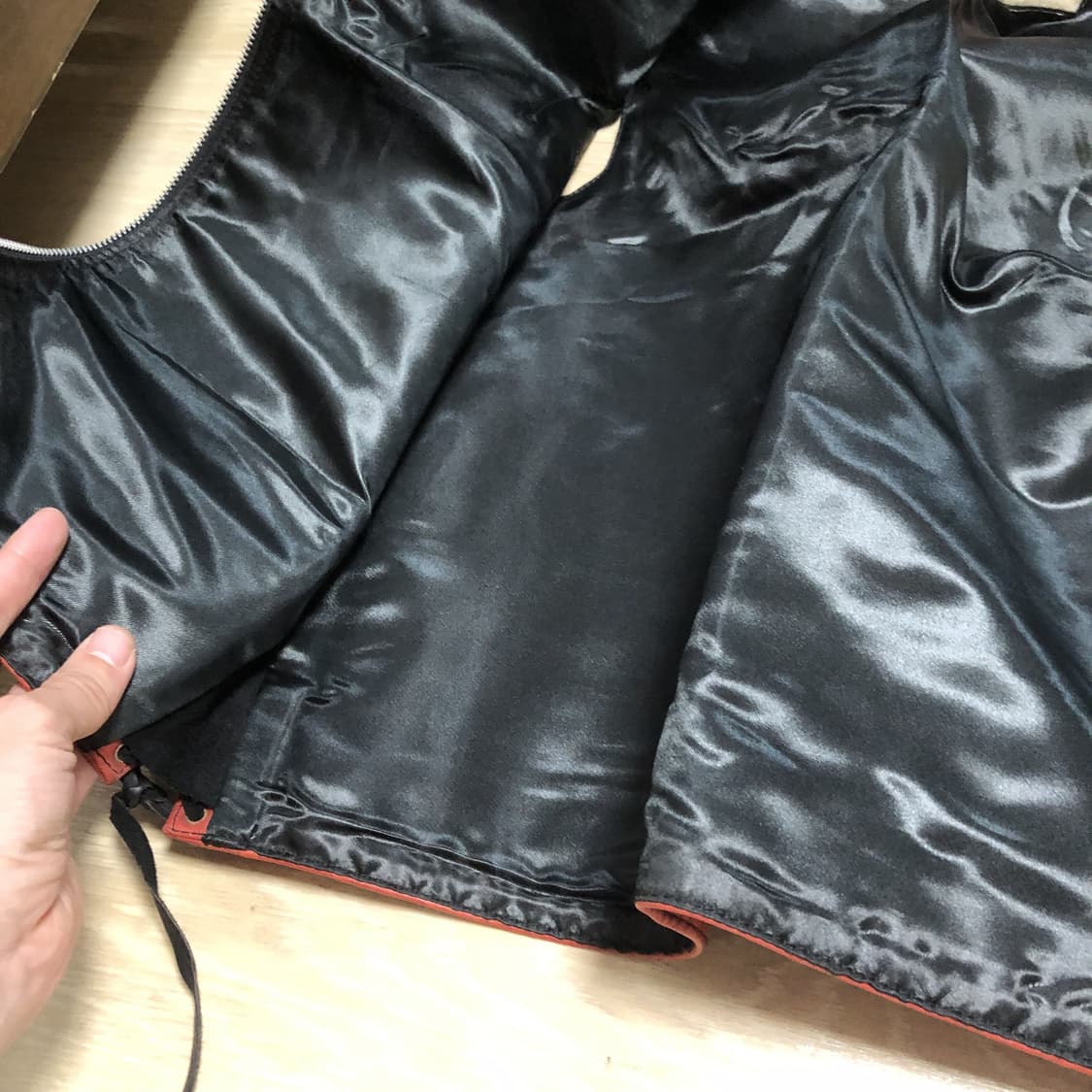 (M) 90's CMC Leather 프레임 소가죽 바이크 모터사이클 베 상품이미지7