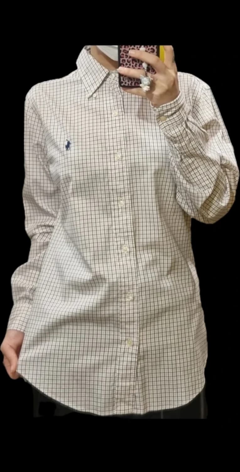 폴로 랄프로렌 체크 셔츠 상품이미지1