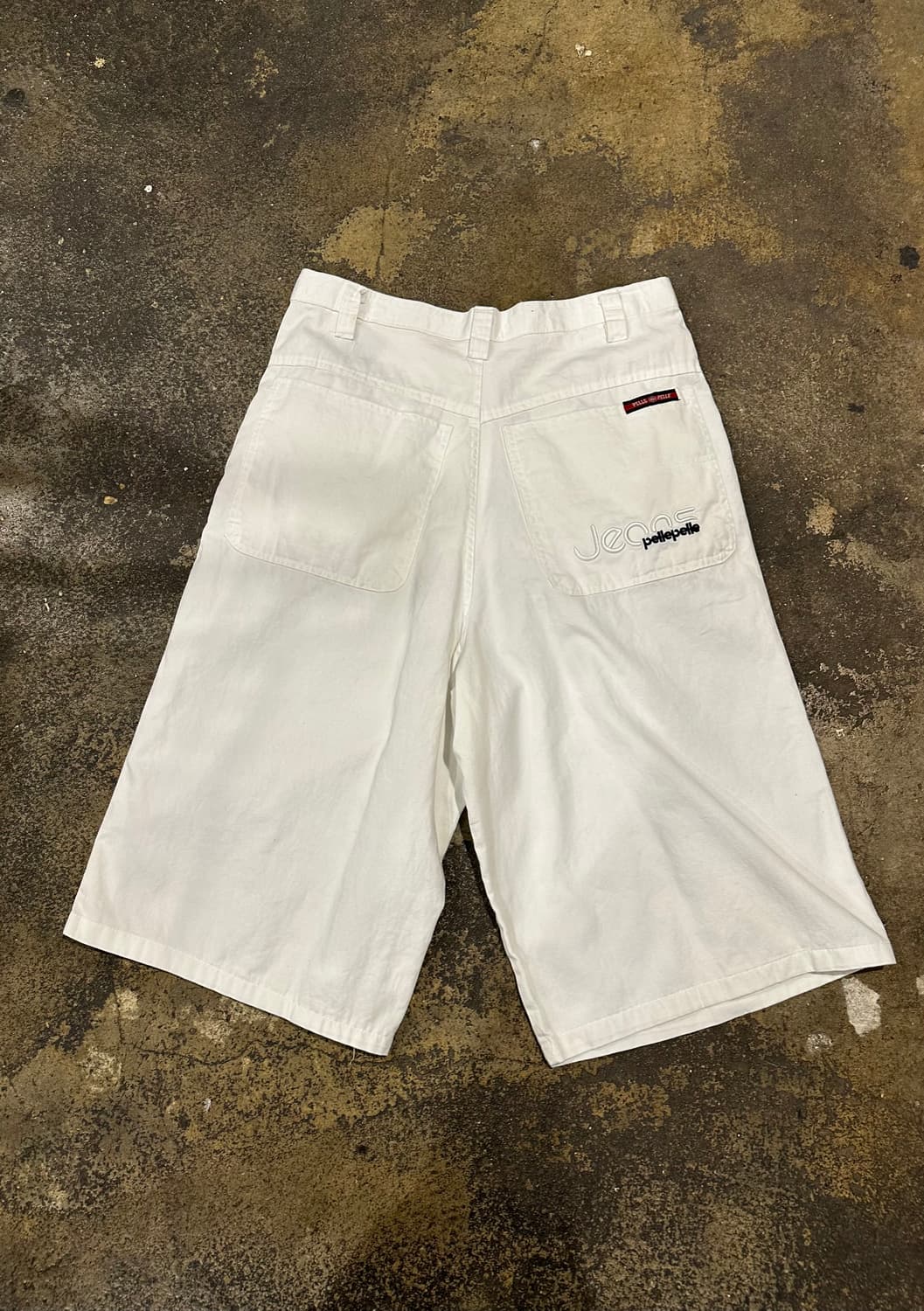 빈티지 90s 펠레펠레 화이트 반바지  상품이미지3